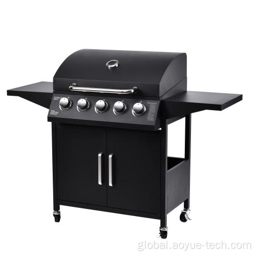 China heavy duty 5 burners Bbq Grill Factory